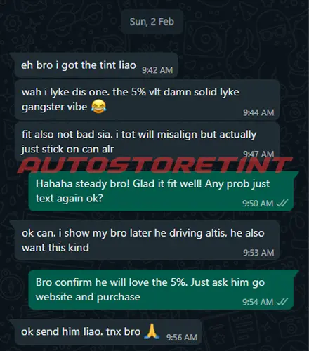 Customer review