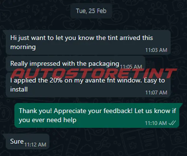 Customer review